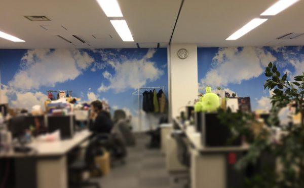 壁紙施工 Office オフィス 東京 アトリエサンクレーヴ 東京都 空間デザイン インテリア 輸入壁紙施工