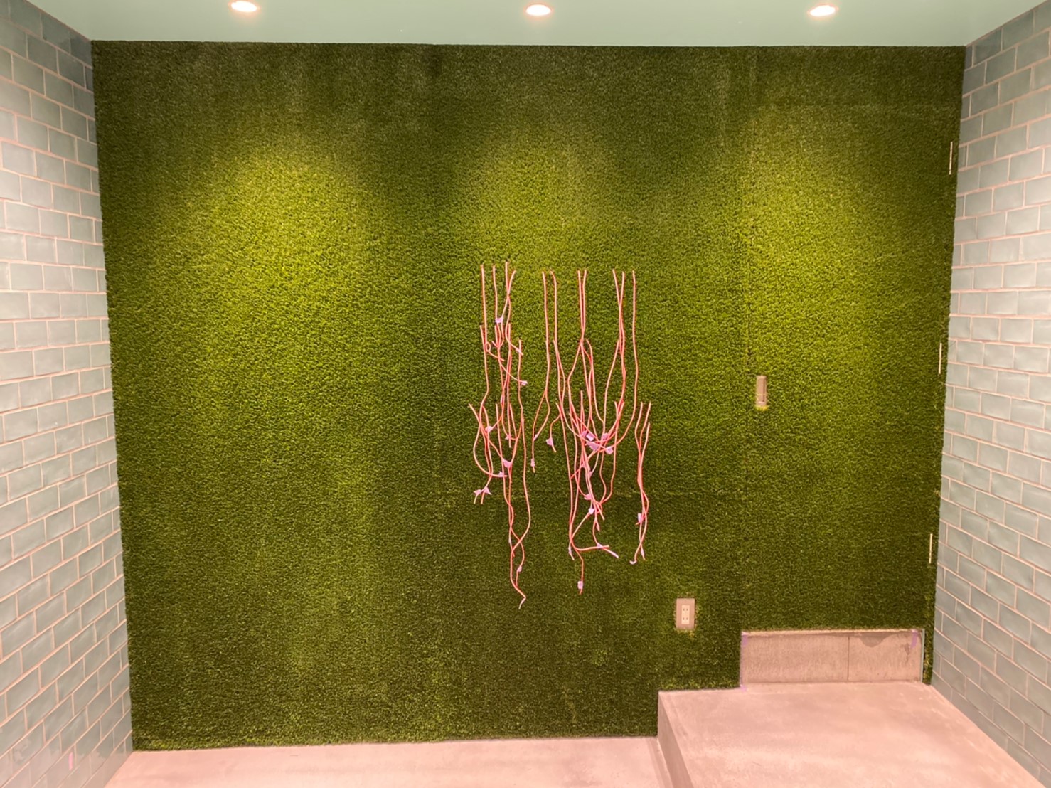 壁紙施工 新宿 オフィス アトリエサンクレーヴ 東京都 空間デザイン インテリア 輸入壁紙施工