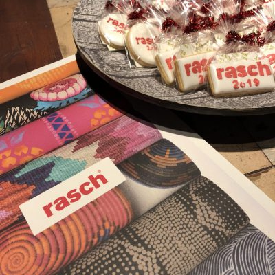 壁紙貼り方教室＆rasch2019新作発表会