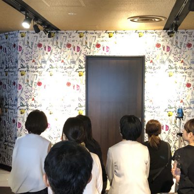 テシード ショールムにて公開施工を行いました